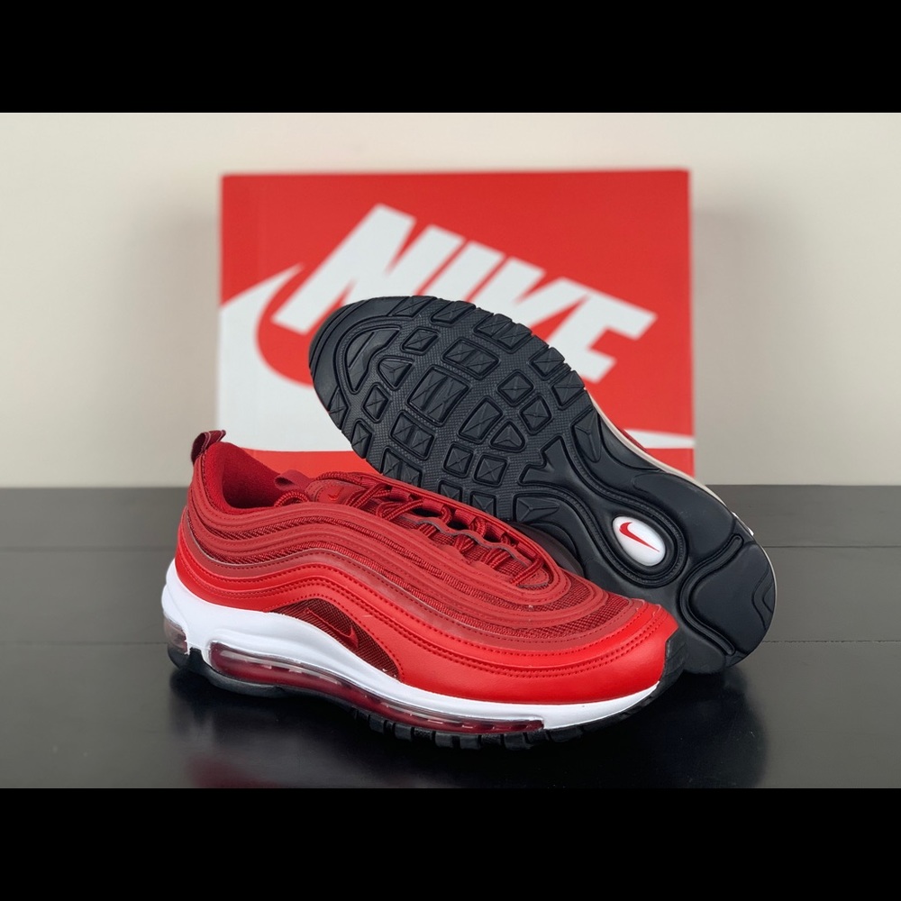 New Nike Air Max 97 Red Women’s Shoes Vapormax 95
